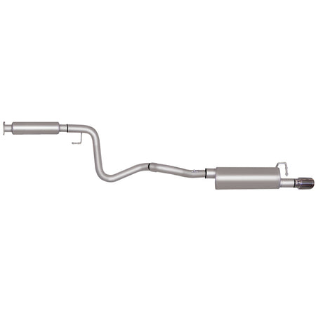 Gibson Cat-Back Exhaust System - 2-1/2" Diameter - Single Rear Exit - 3-1/2" Polished Tip - Steel - Aluminized