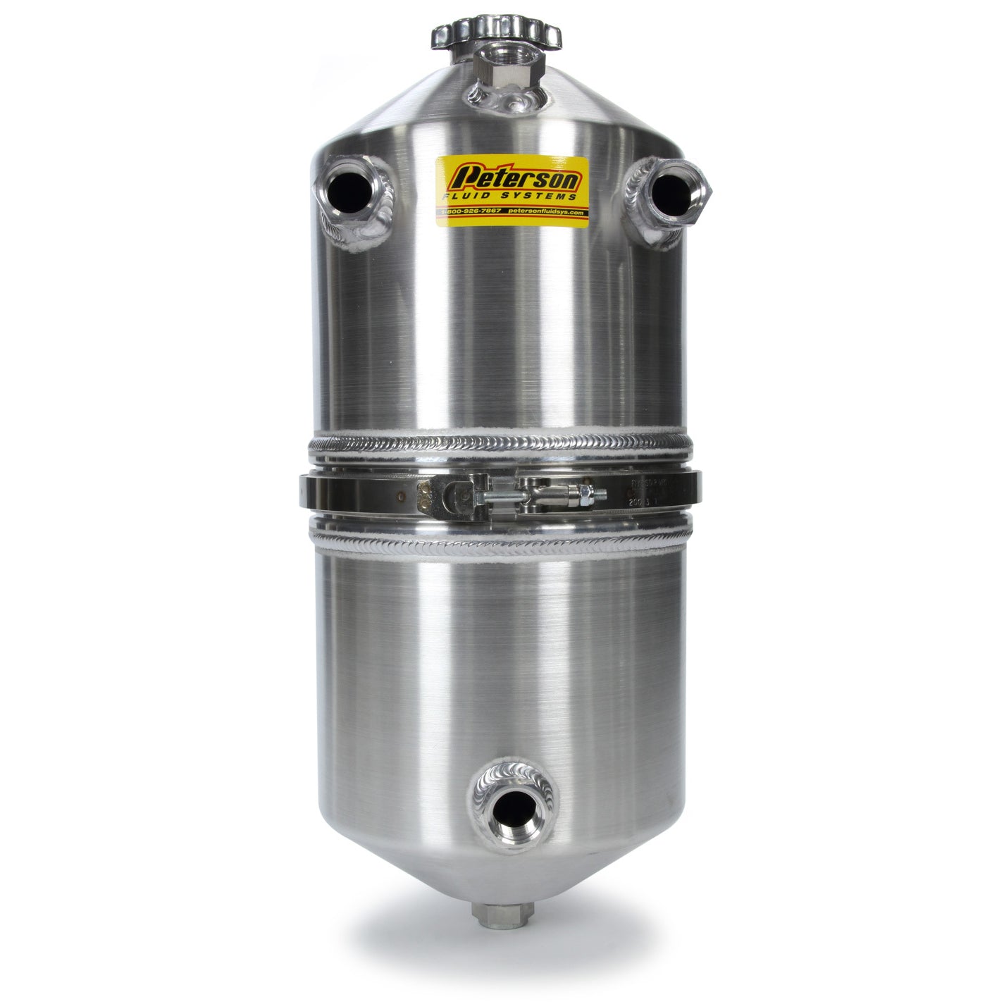 Peterson Dry Sump Tank 5 Gallon Dual Scavenge