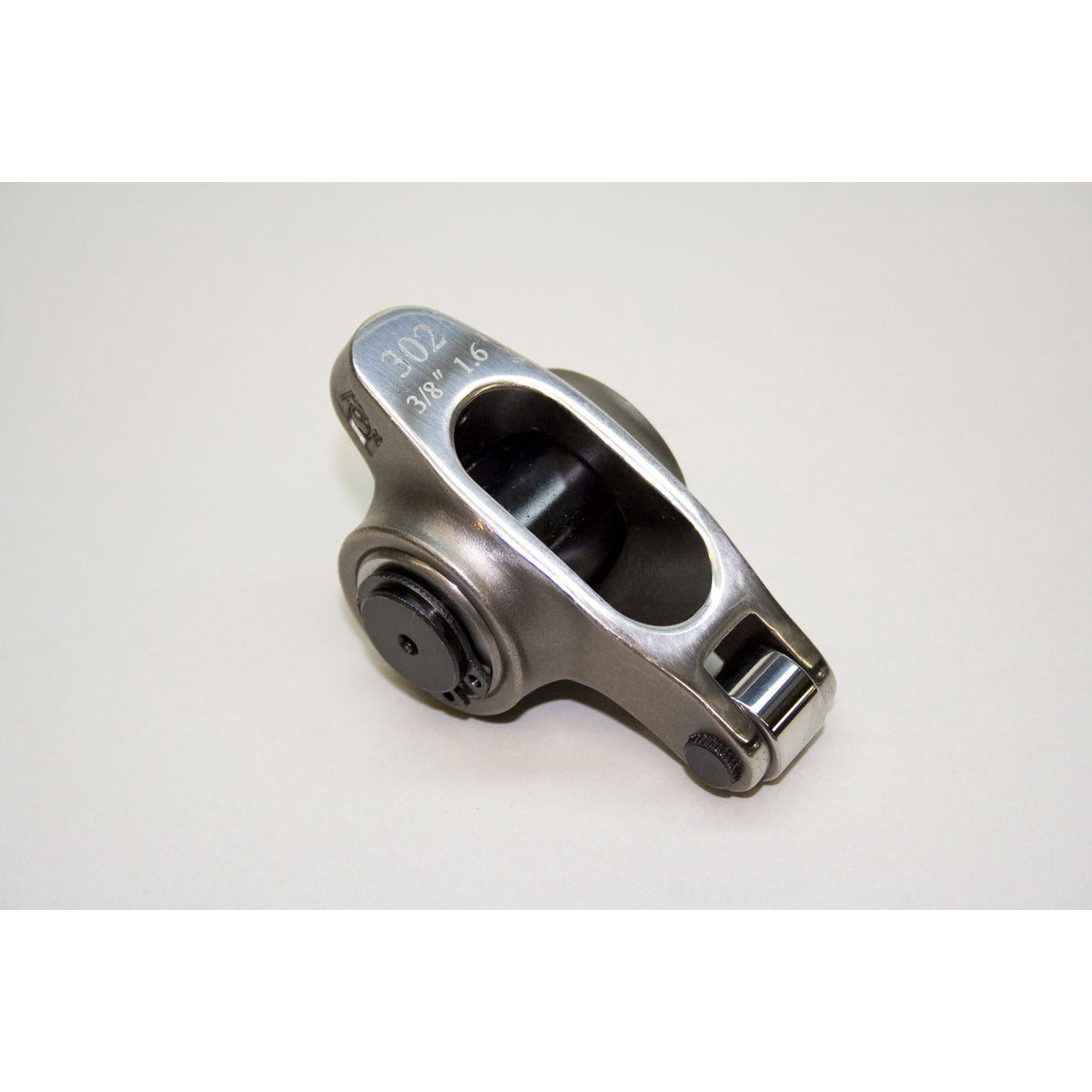 PRW INDUSTRIES Pro-Series Rocker Arm 3/8" Stud Mount 1.60 Ratio Full Roller - Stainless