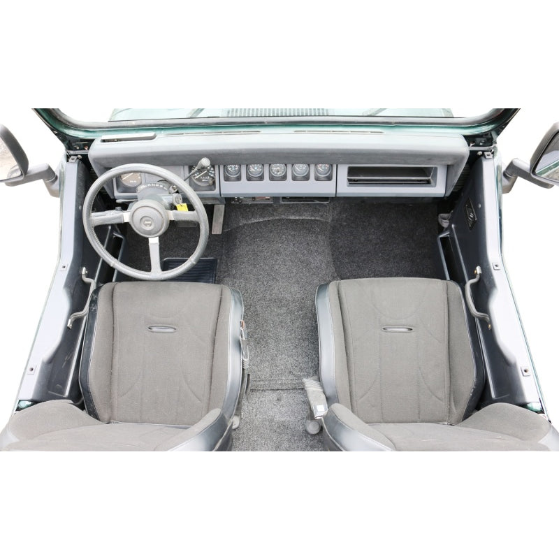 Bedrug BedRug Bed Mat - Black - Cargo - Jeep Wrangler YJ 1987-95