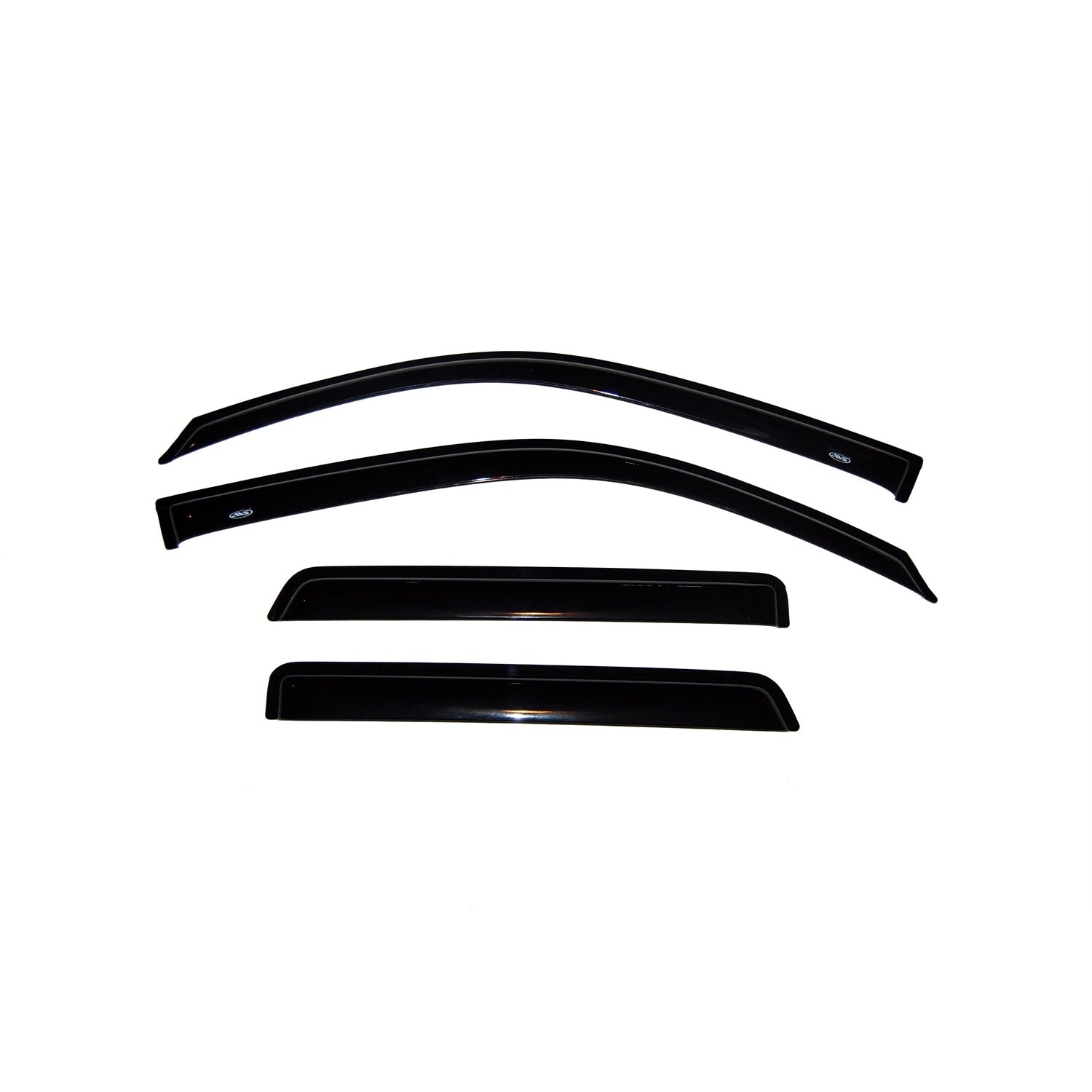Auto Ventshade Original Ventvisor Front / Rear Side Window Visor - Stick-On - Dark Smoke - GM Compact SUV 2002-09