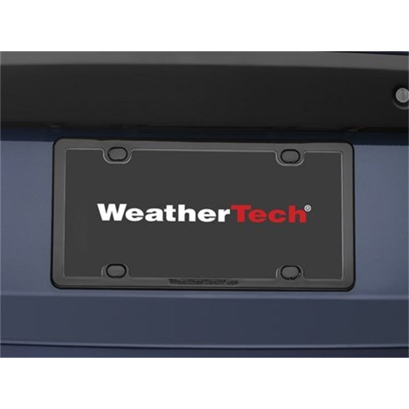 WeatherTech ClearCover - License Plate Frame - Black