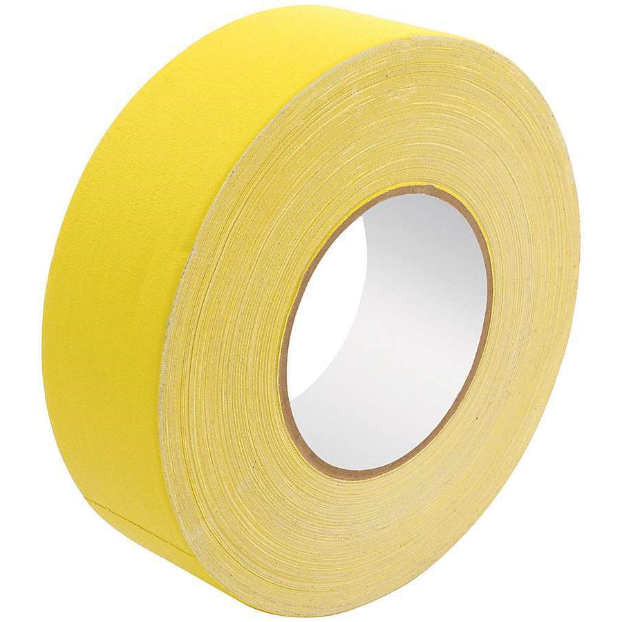 ISC Racers Tape Gaffers Tape 2" x 180 Ft - Yellow