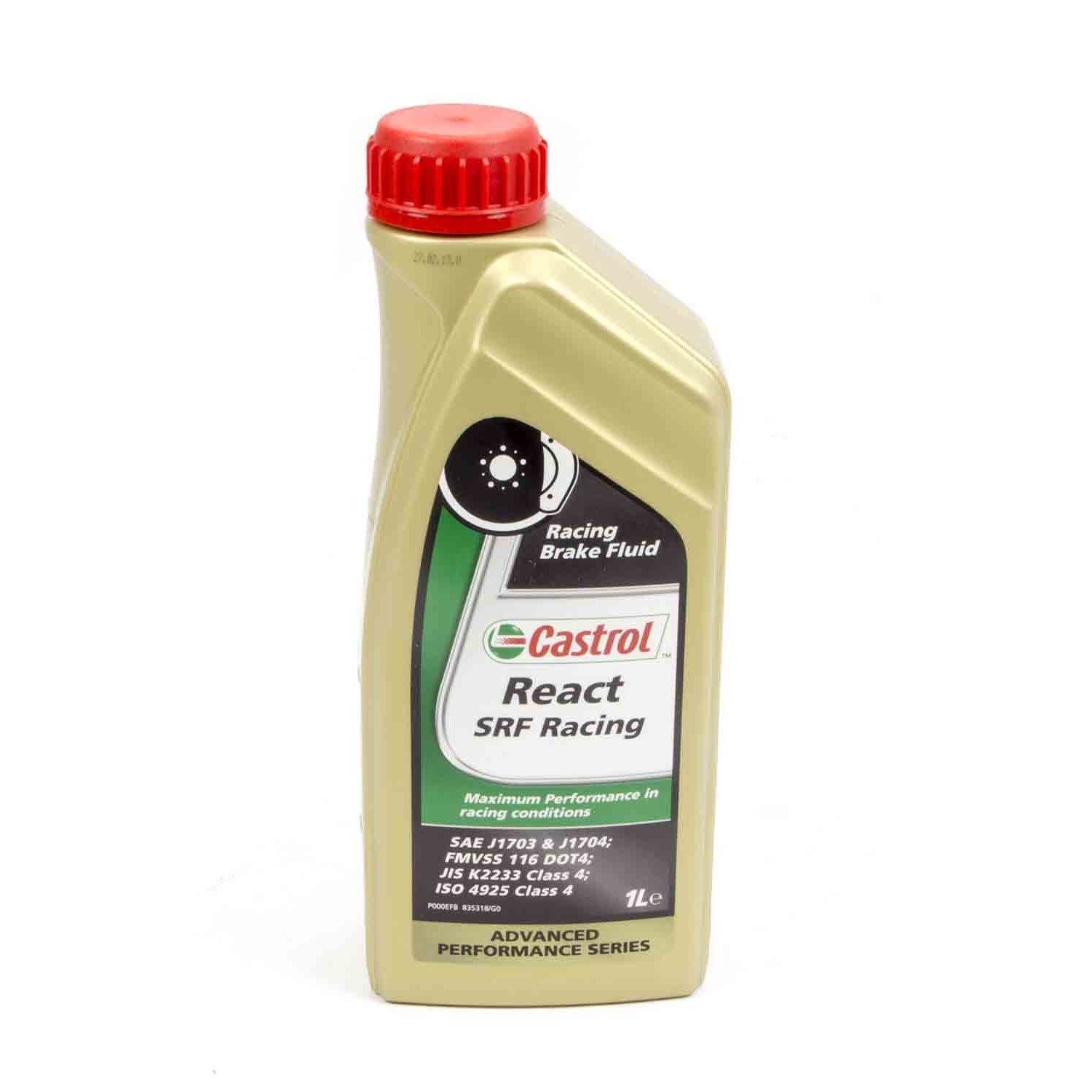 Castrol SRF Racing Brake Fluid - 1 Liter Can (33.8 Oz)