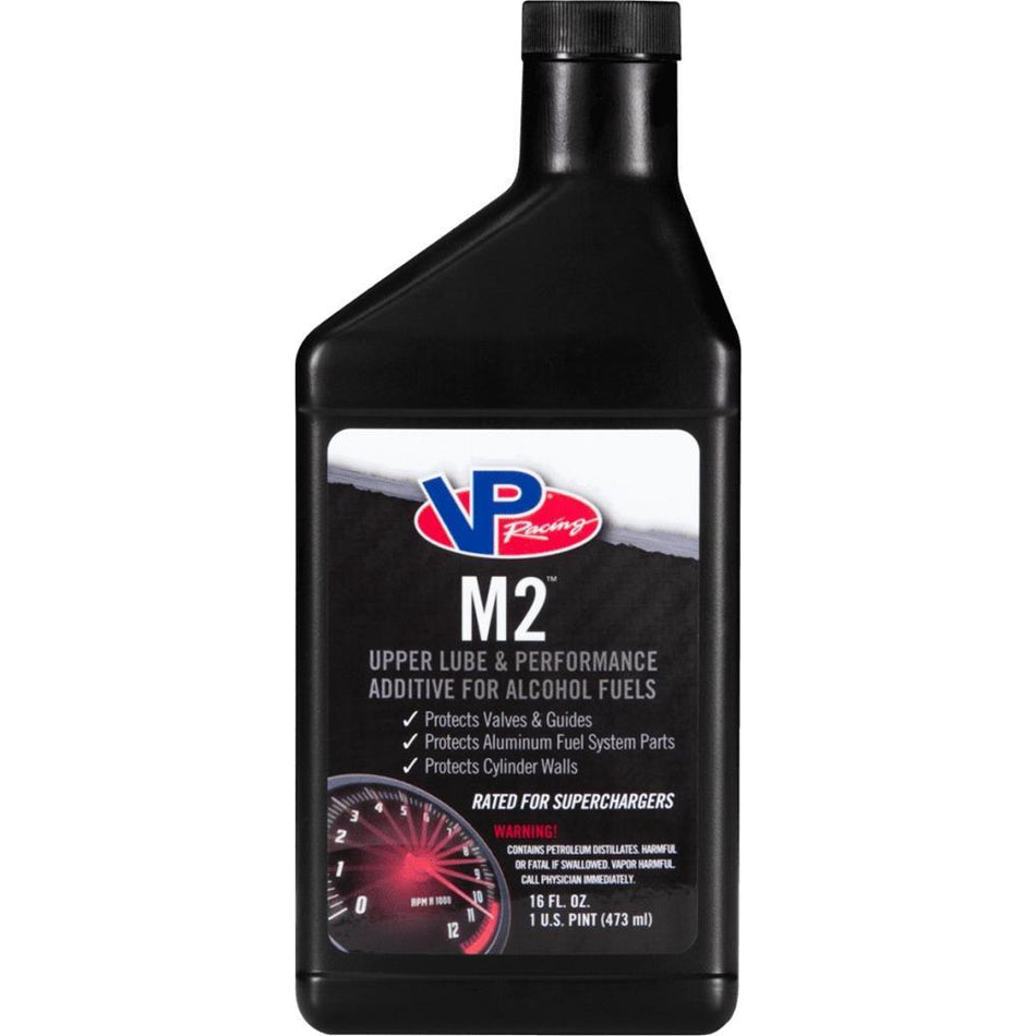 VP Racing M2™ Upper Lube & Performance Additive - Alcohol Fuels - 16 oz.