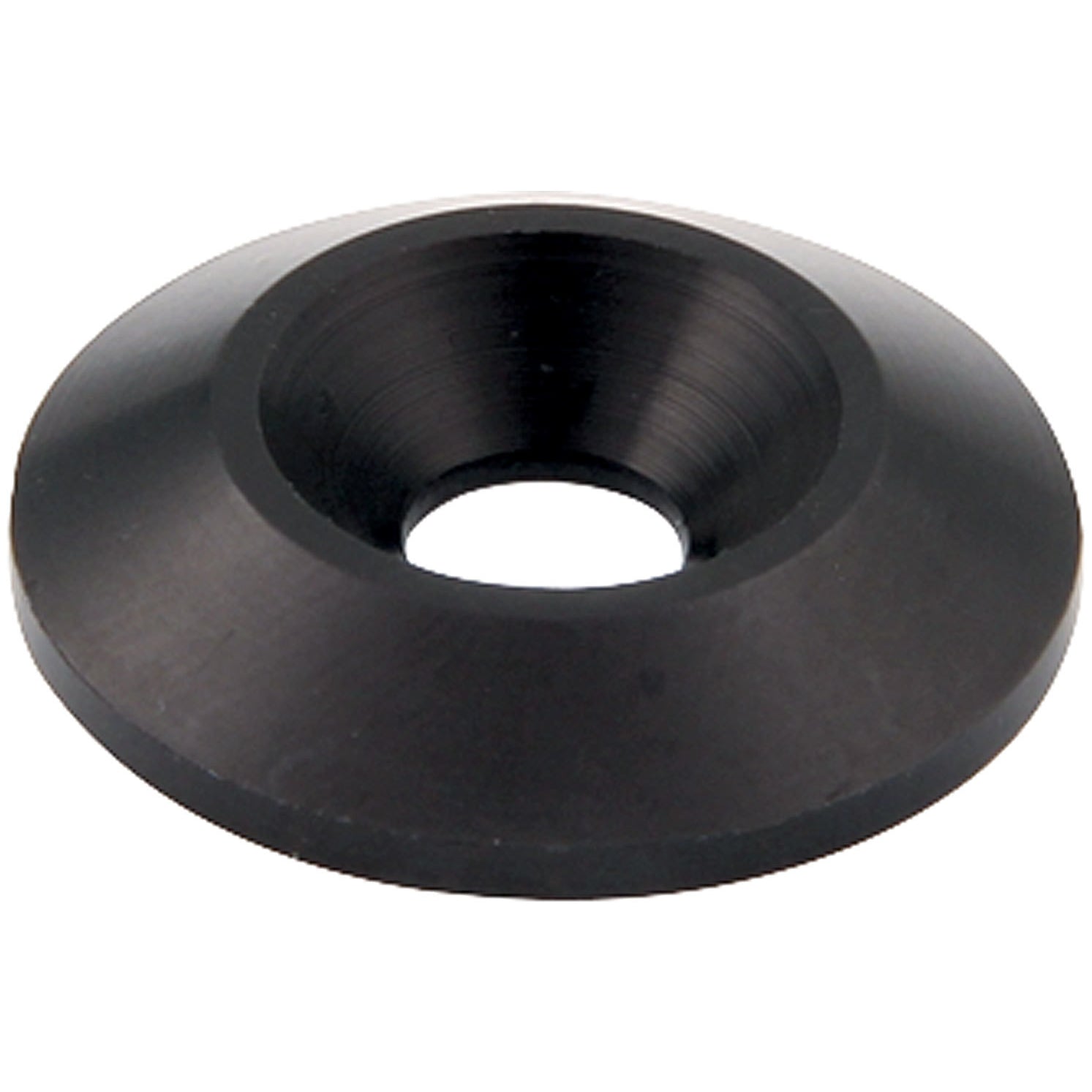 Allstar Performance Countersunk Black Aluminum Washers - 1-1/4" O.D. x 1/4" (10 Pack)