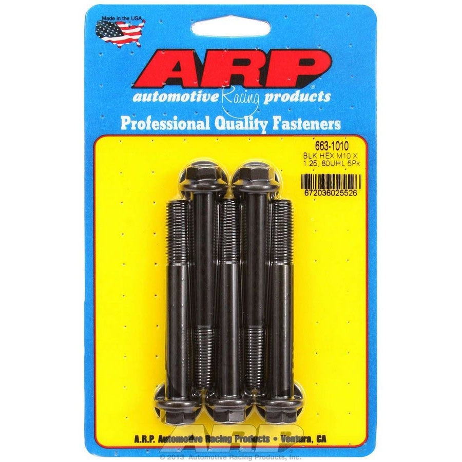 ARP Bolt Kit - 6-Point (5) 10mm x 1.25 x 80mm