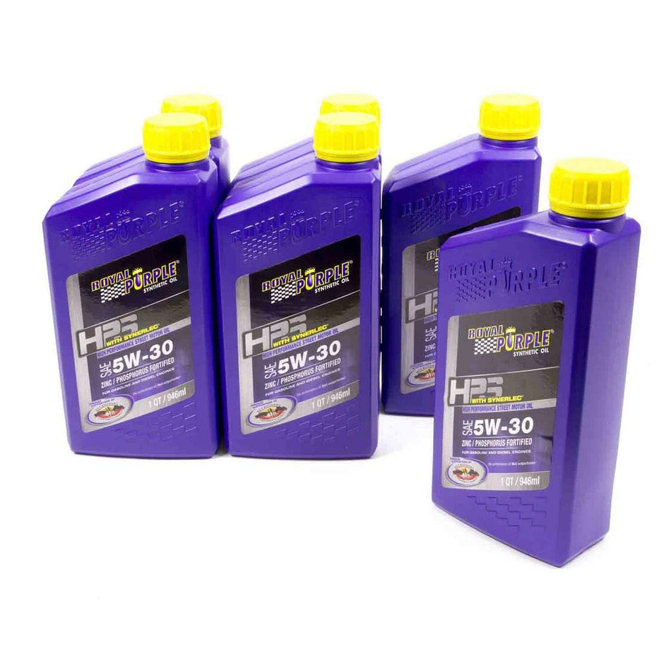 Royal Purple® HPS™ High Performance Motor Oil - 5w30 - 1 Quart (Case of 6)