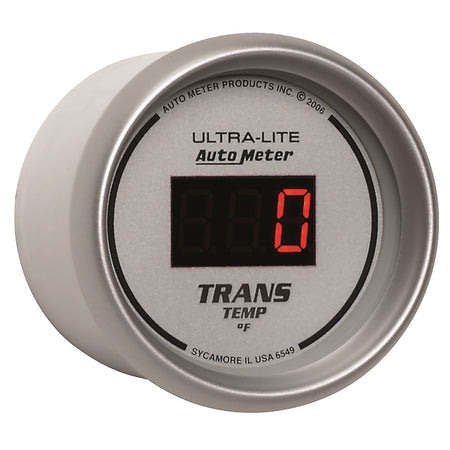 Auto Meter Ultra-Lite Digital Transmission Temperature Gauge - 2-1/16 in.