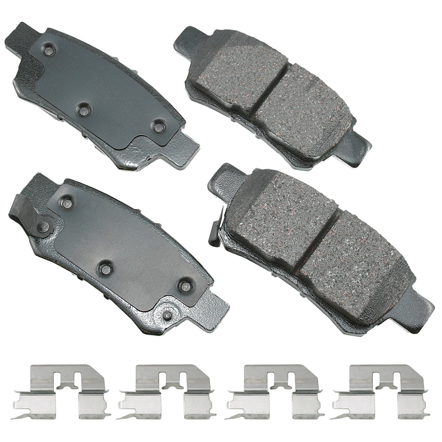 Akebono Brakes ProACT Rear Brake Pads - Honda 2005-10 (Set of 4)