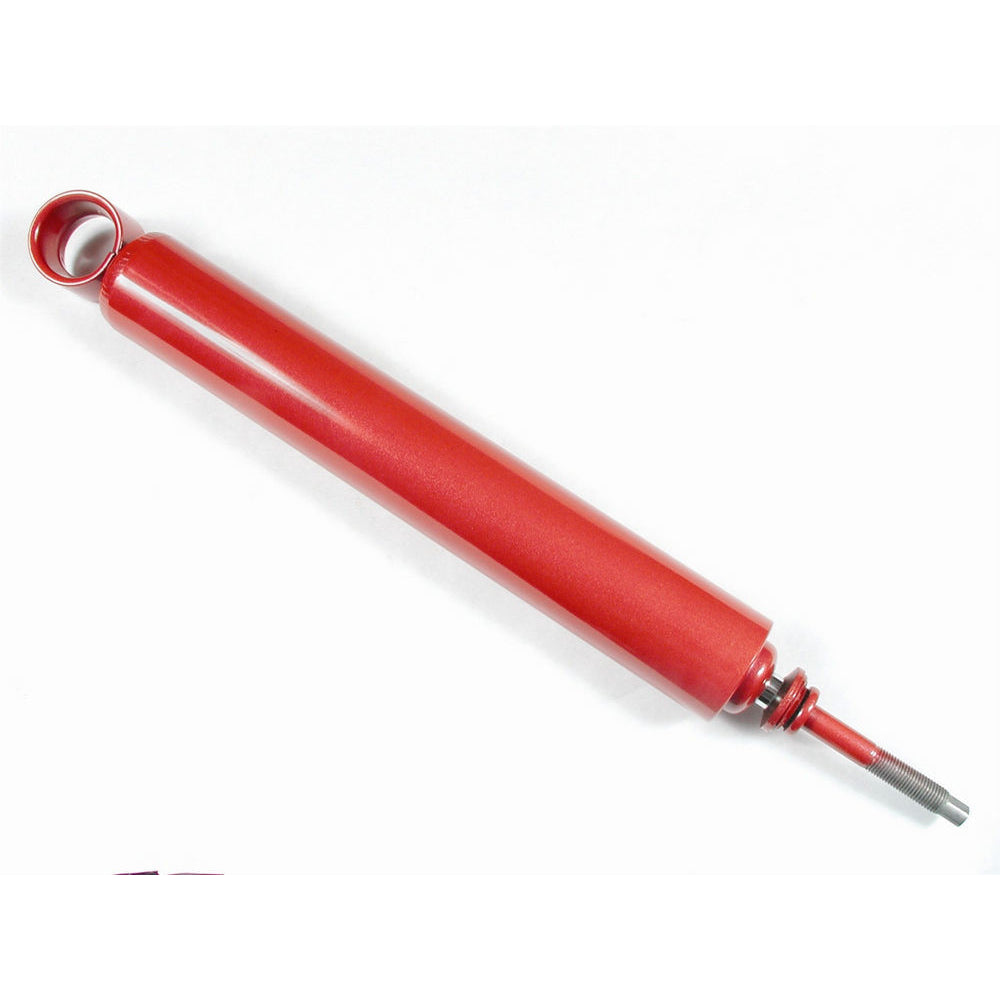 Lakewood Drag Monotube Shock - 12.05 in Compressed / 20.13 in Extended - C50-R50 Valve - Red Paint - Rear - AMC / Ford / GM