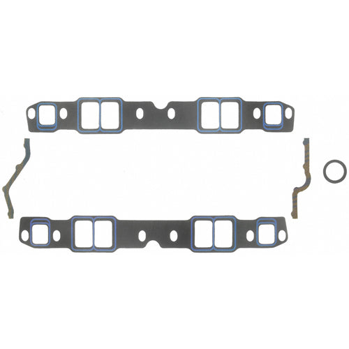Fel-Pro Printoseal Performance Intake Manifold Gaskets - Cut to Fit - 1.9-2.3" x 1.25-1.4" Port - .060" Thick - SB Chevy