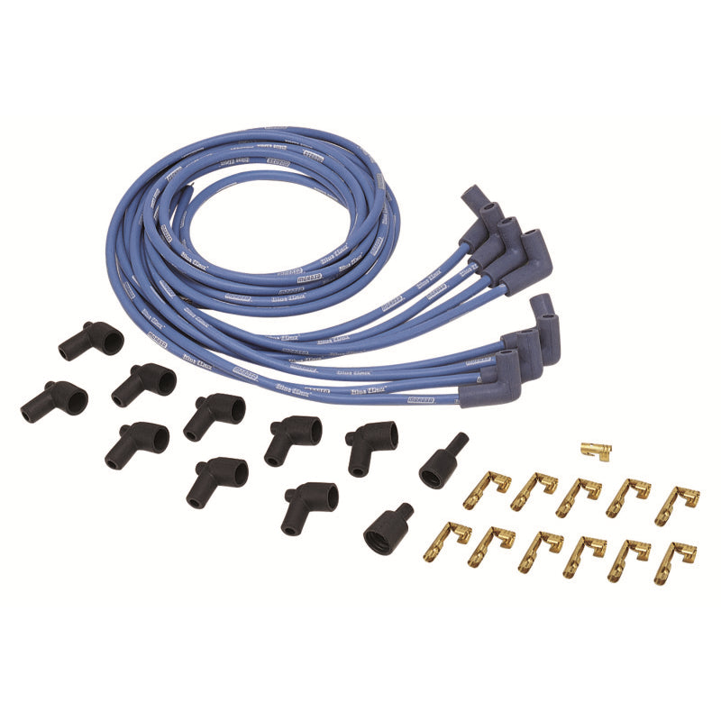 Moroso Blue Max Solid Core Racing Ignition Wire Set - 8 Cylinder Applications