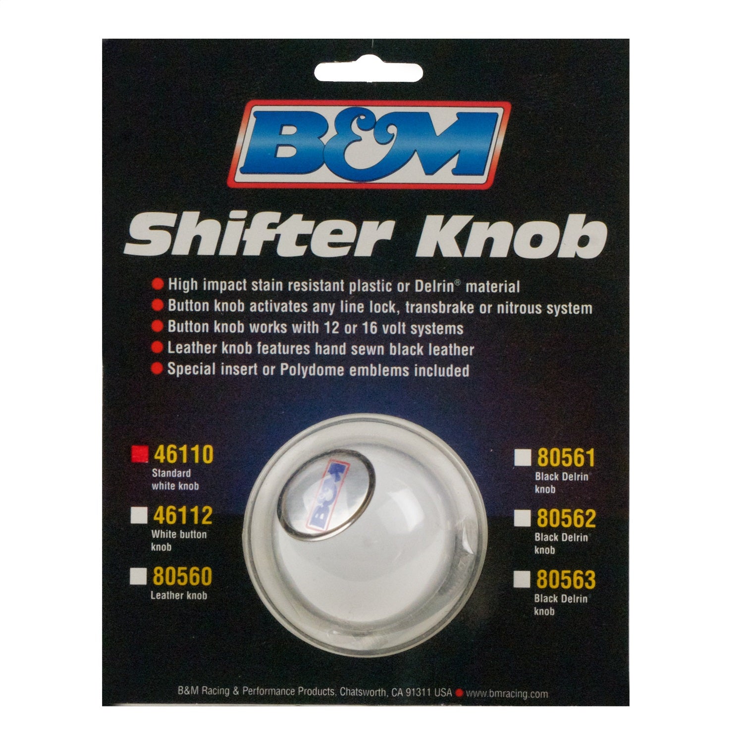B&M 4-Speed Shifter Knob