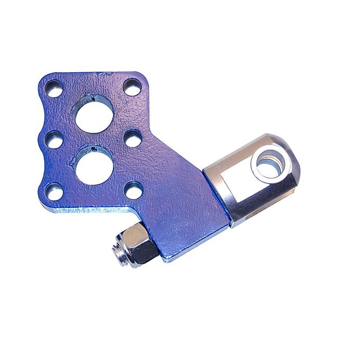 BSB Manufacturing Shock Mount - Clevis Mount - Steel - Blue Powder Coat - BSB Birdcage