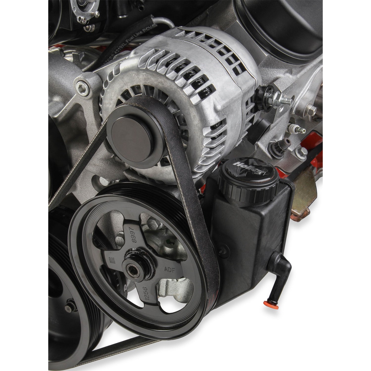 Holley 6-Rib Serpentine Pulley Kit - GM LS-Series