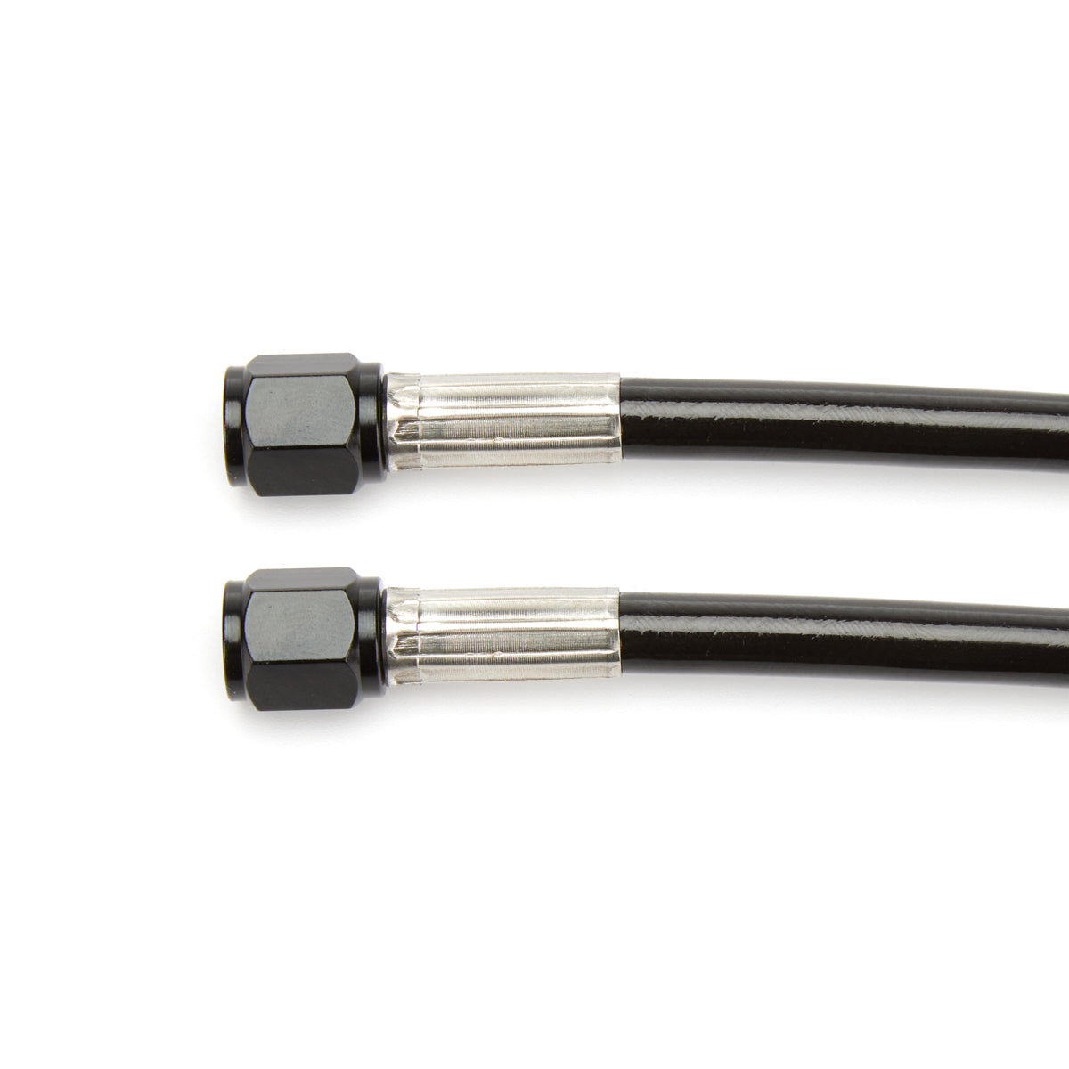 Ti22 Kevlar Brake Line - 21" - #3 Straight Fittings - Black