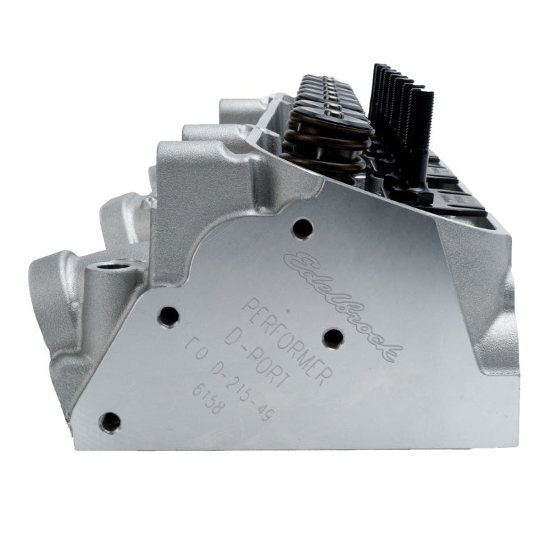 Edelbrock Performer Pontiac D-Port Cylinder Head - Chamber Size: 72cc