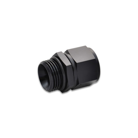 Vibrant Performance Straight 10 AN Female to 10 AN Male O-Ring Adapter - Black