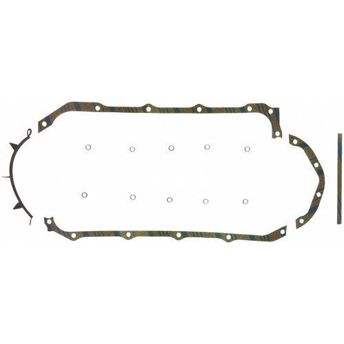 Fel-Pro Multi-Piece Oil Pan Gasket - Cork - Buick / Oldsmobile / Pontiac V8