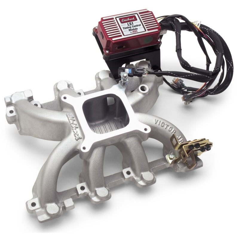 Edelbrock Victor Jr. LS1 Intake Manifold - SB Chevy LS1 V8 Carbureted