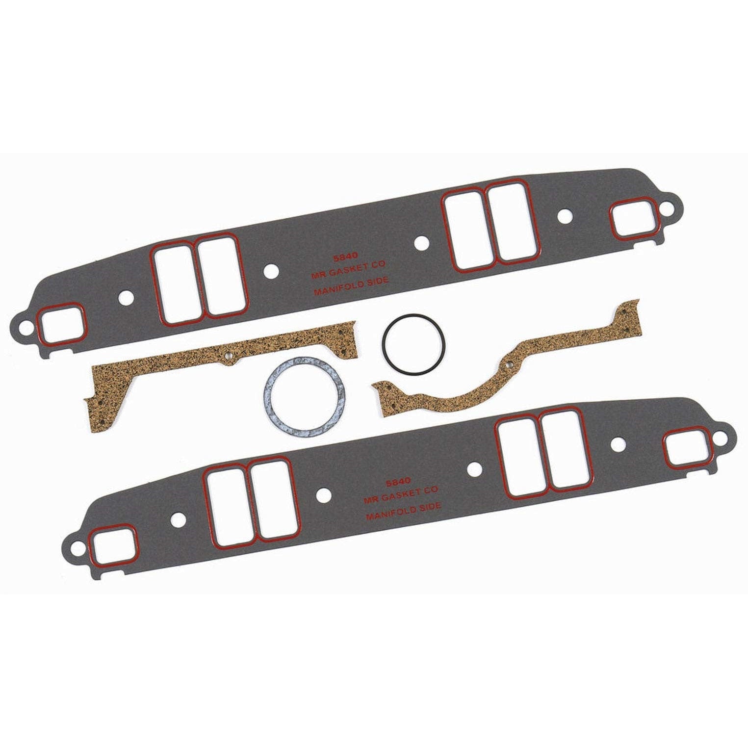 Mr. Gasket Ultra Seal Intake Gasket - Port Dimensions: Width: 1.17 in. x Height: 2.27 in.