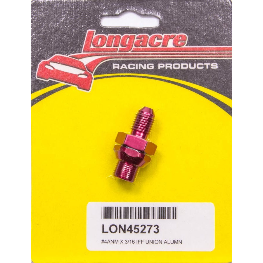 Longacre #4 AN Brake Line Frame Fitting