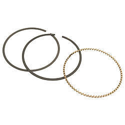 Mahle Piston Rings - File Fit - 1.0 x 1.0 x 2.0 mm Thick - Standard - Plasma Moly - Single Cylinder