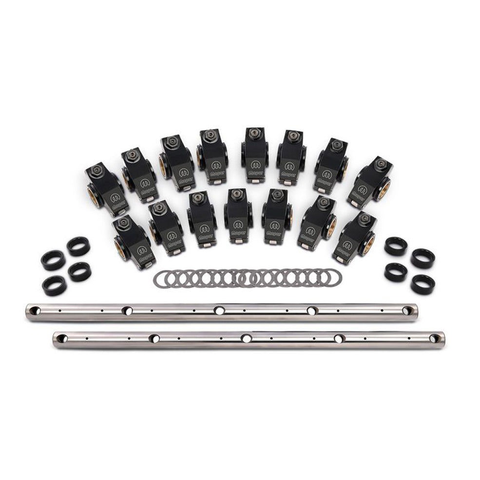 Proform Roller Rockers Rocker Arm - 1.50 Ratio - Shafts/Hardware Included - Aluminum - Small Block Mopar - (Set of 16)