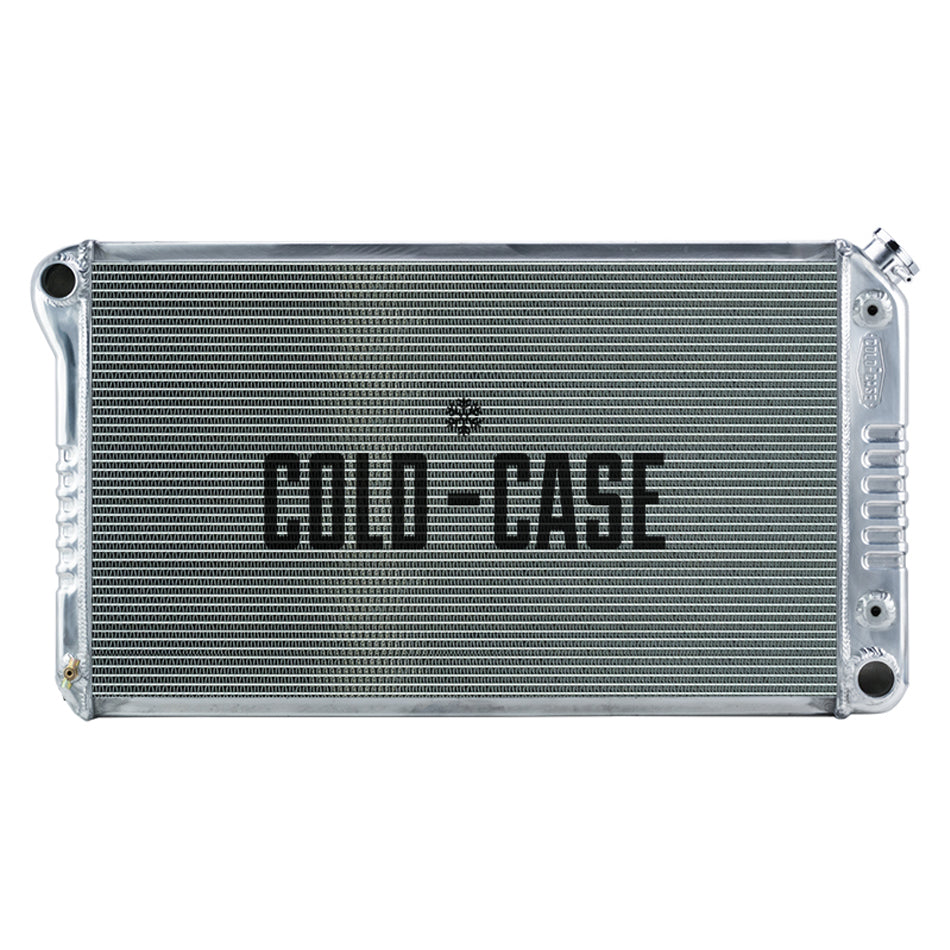 Cold-Case Aluminum Radiator - 34.75" W x 18.75" H x 3" D