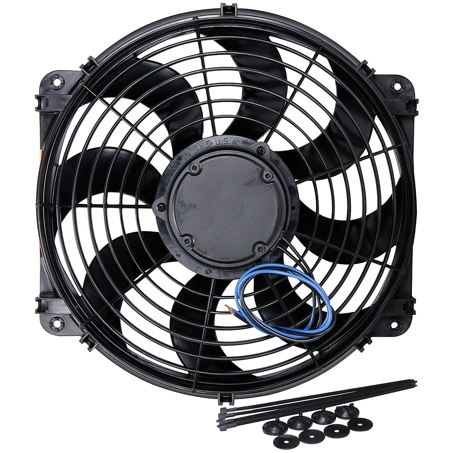 Allstar Performance Reversible Electric Fan - 13" Curved Blade - 1450 CFM