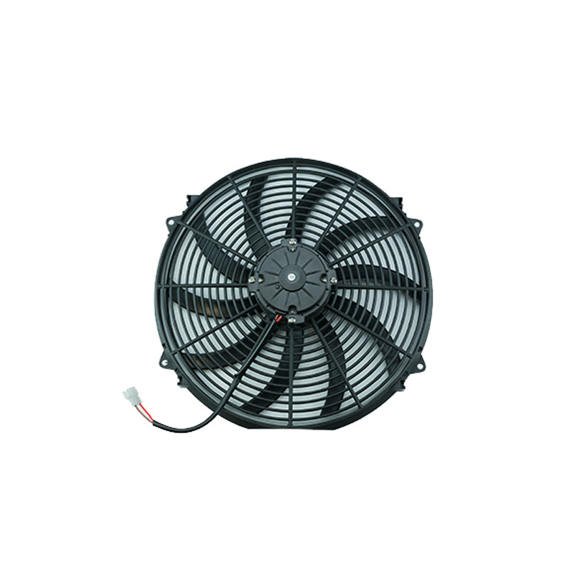 Cold-Case Radiators Electric Cooling Fan - Push/Pull - 1400 CFM - 12V - Curve Blade - 14 x 13" - 3" Thick - Plastic