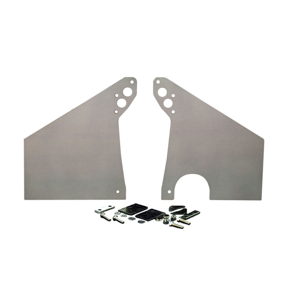 Competition Engineering Front Motor Plate - 11-11/32 x 13-3/8 x 1/4 in - 2 Piece - Mopar B / RB-Series / 426 Hemi