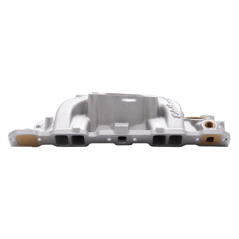 Edelbrock Performer RPM Marine Spread / Square Bore Dual Plane Intake Manifold - Small Block Chevy
