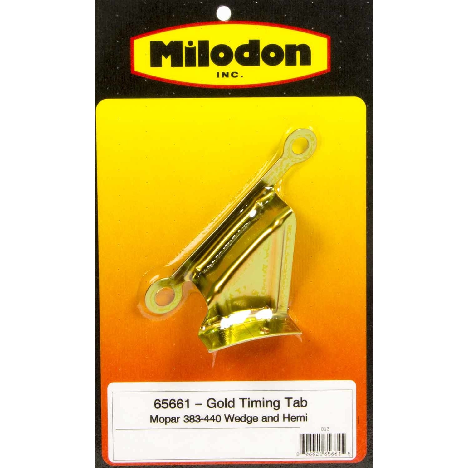 Milodon BB Chrysler Timing Tab - Gold