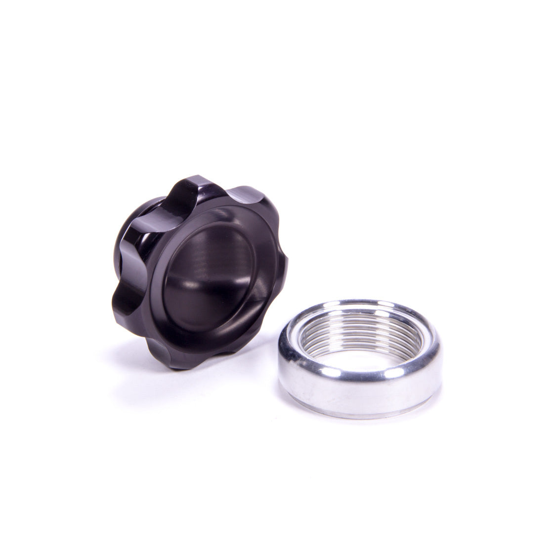 Allstar Performance Small Fill Plug Kit With Aluminum Weld-In Bung - Black