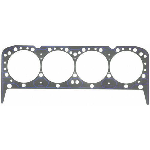 Fel-Pro Marine Cylinder Head Gasket - 4.200 in Bore - 0.039 in Compression Thickness - Steel Core Laminate - Small Block Chevy