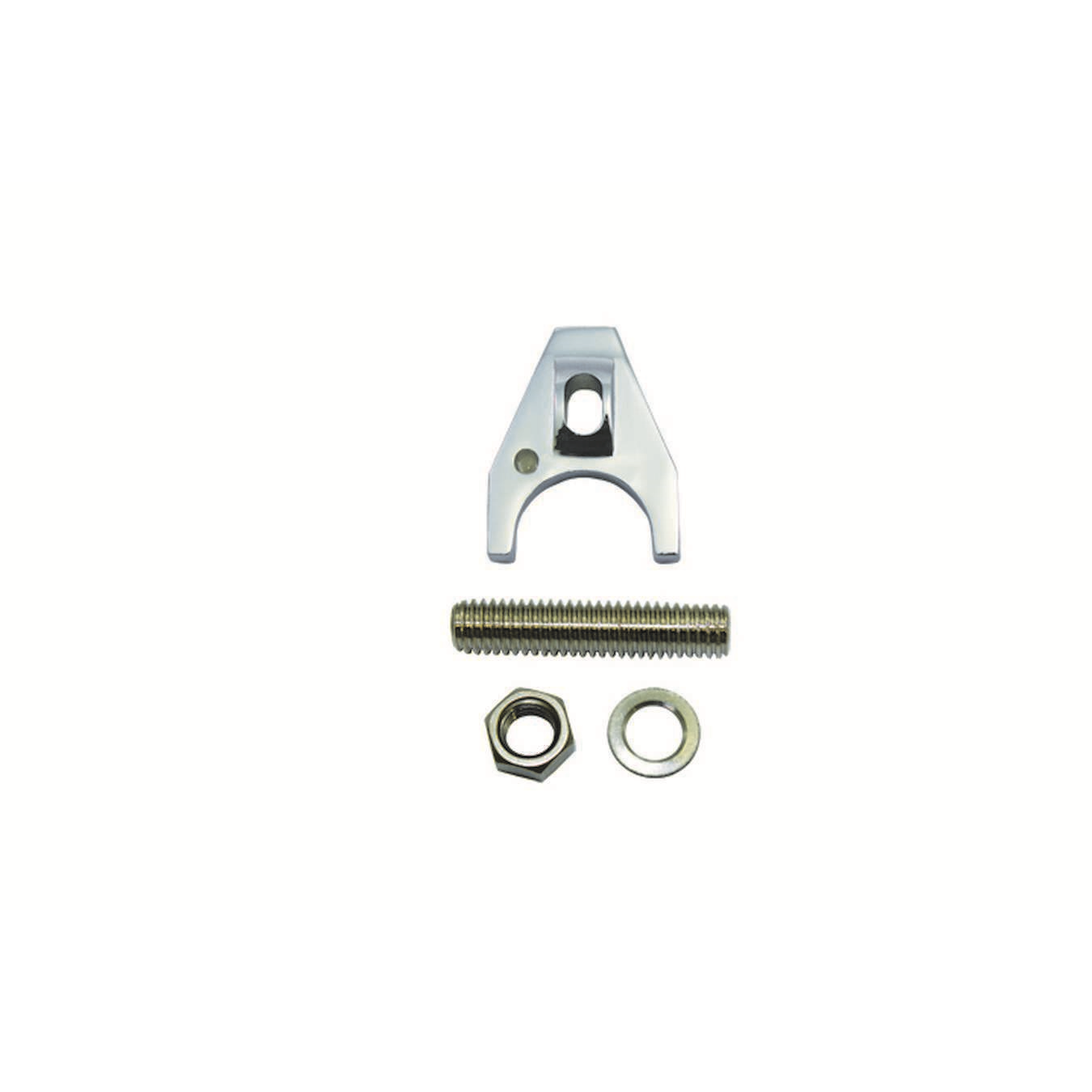 Specialty Products Distributor Hold Down Clamp - Chevy - Silver Billet