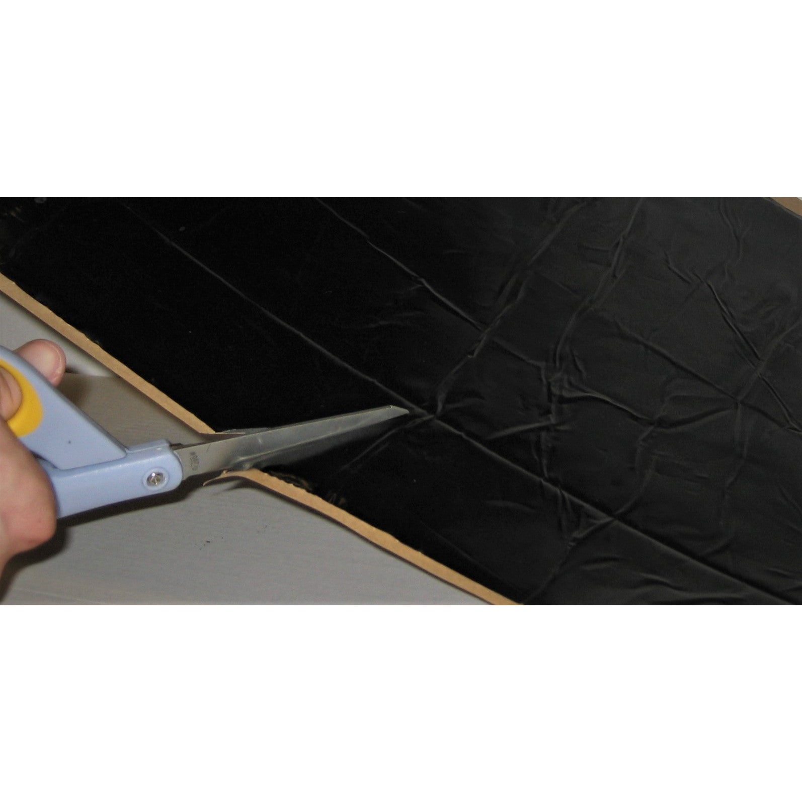 Hushmat Ultra Door Kit Heat and Sound Barrier 12 x 12" Sheet 1/8" Thick Rubber - Black