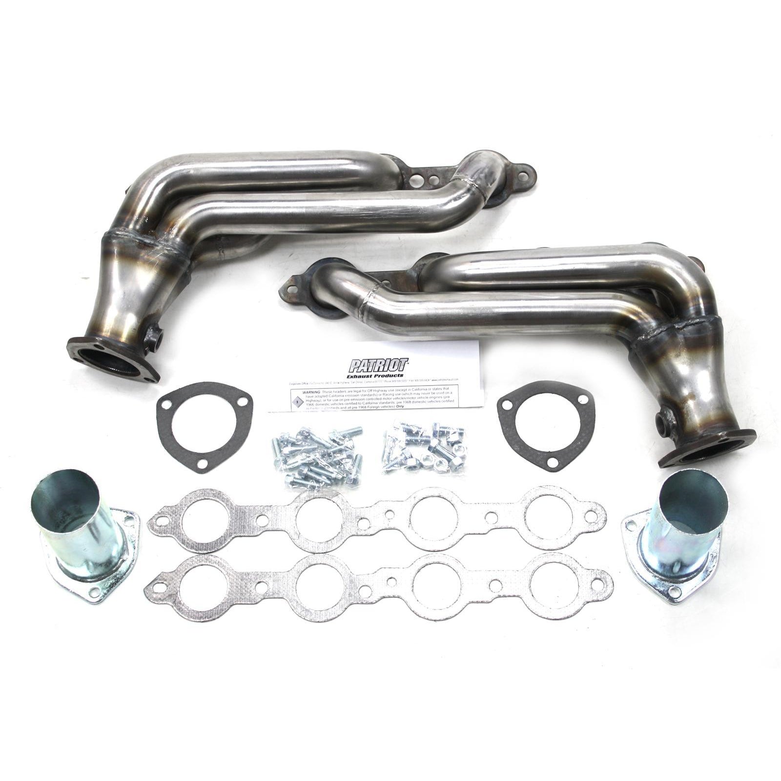 Patriot Headers Tight Tuck SB LS Street Rod Block Hugger