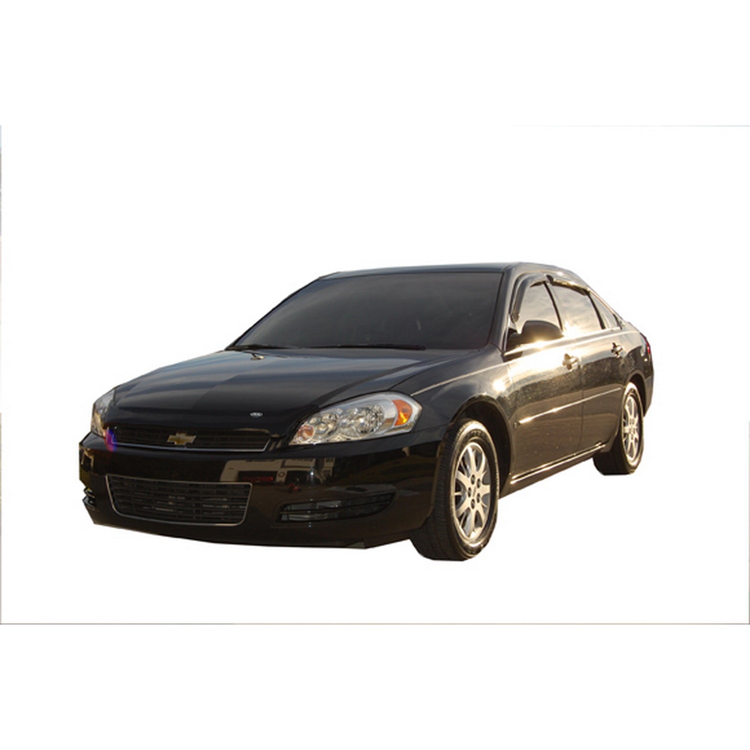 Lund Original Ventvisor Front / Rear Side Window Visor - Stick-On - Dark Smoke - Chevy Impala 2006-13