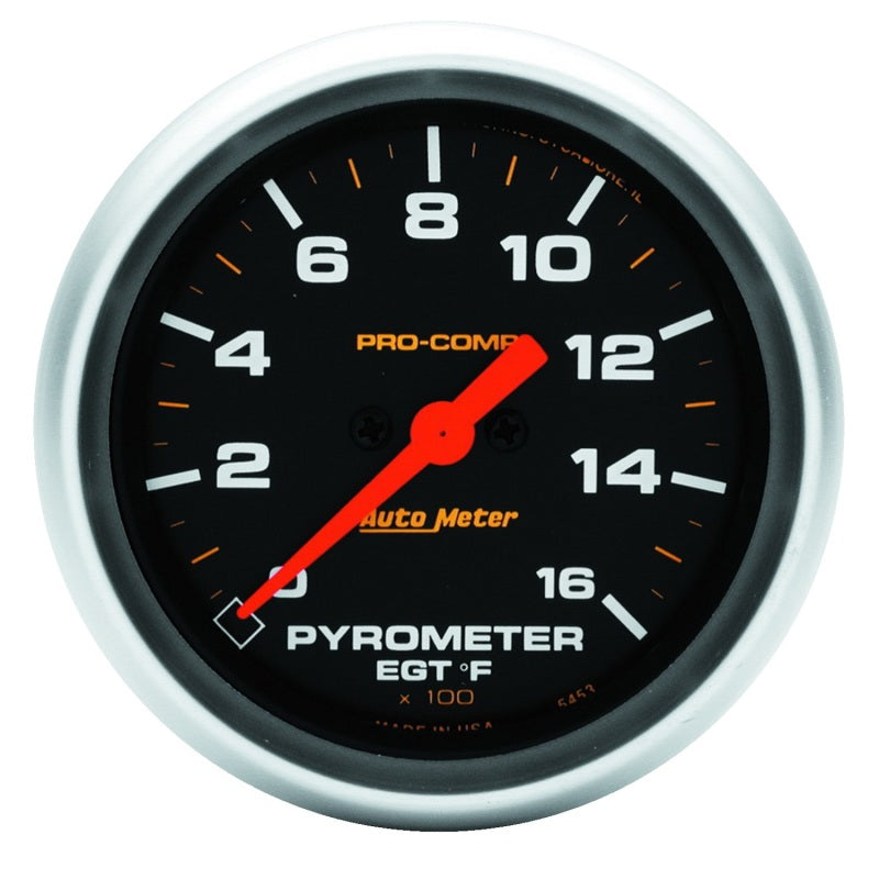 Auto Meter 2-5/8" Pro-Comp 0-1600 Pyrometer