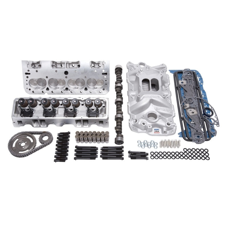 Edelbrock E-Street Power Top End Package - SB Chevy 57-86