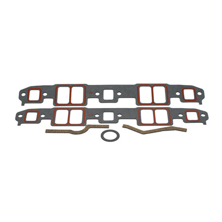 SCE Accu Seal Pro Intake Gaskets - SB Chevy Medium Port Size: 1.250" x 2.200" - Gasket Thickness: .062"
