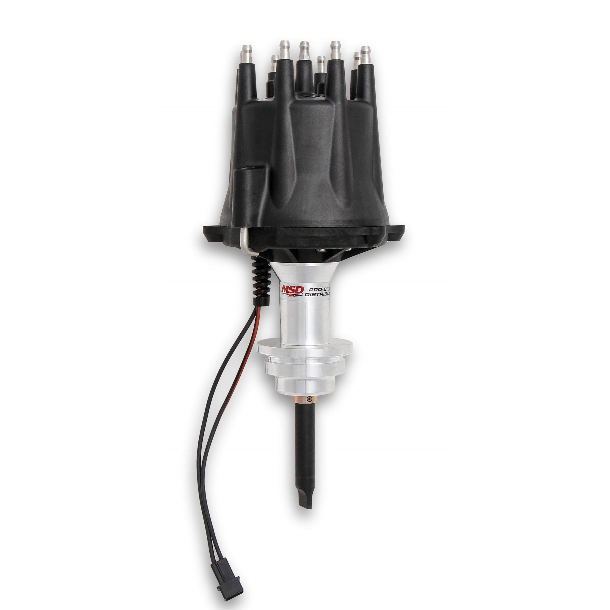 MSD SB Mopar 318-360 Distributor Pro-Billet w/Black Cap