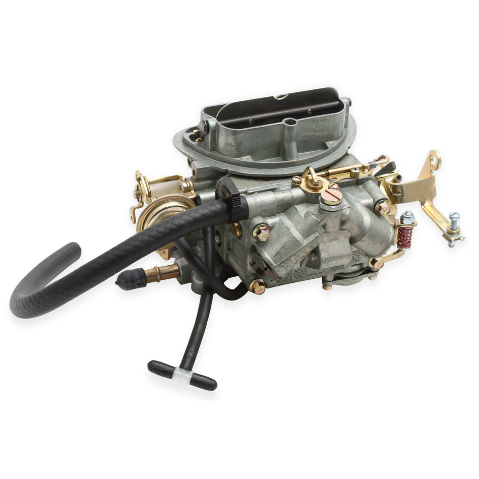 Holley OEM Muscle Car 350 CFM 2-Barrel Carburetor - Holley Flange - Remote Choke - Single Inlet - Chromate - Six Pack Center Carb