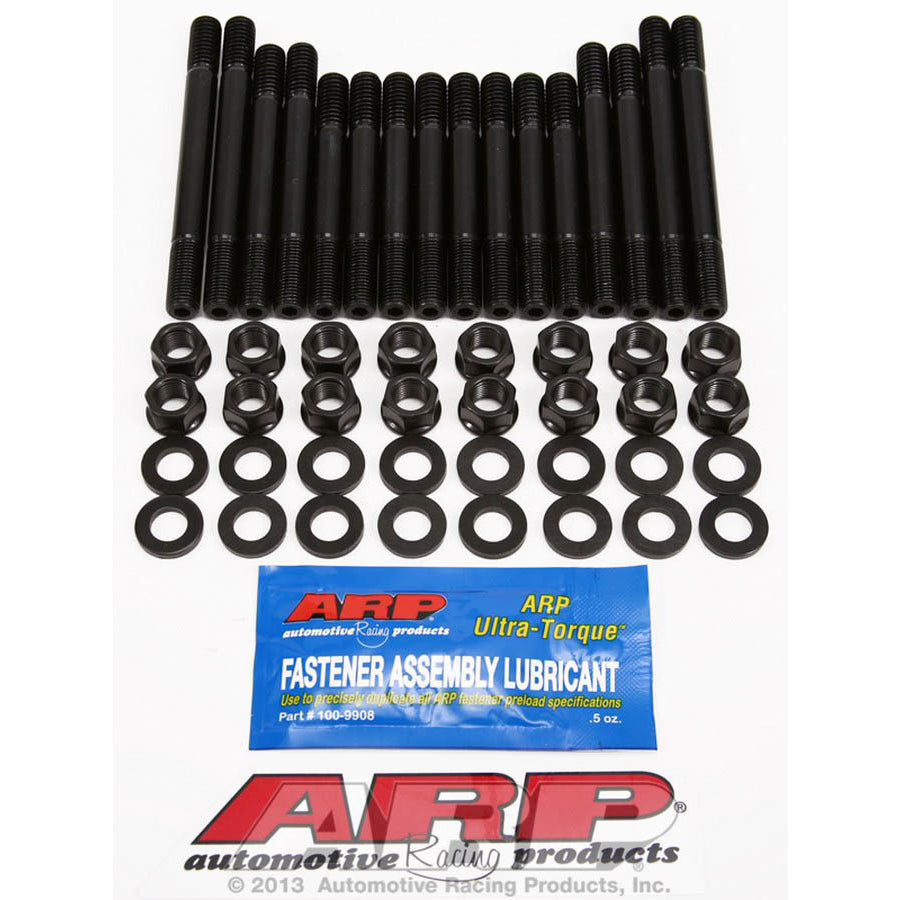 ARP Cylinder Head Stud Kit - Hex Nuts - Chromoly - Black Oxide - Buick V6