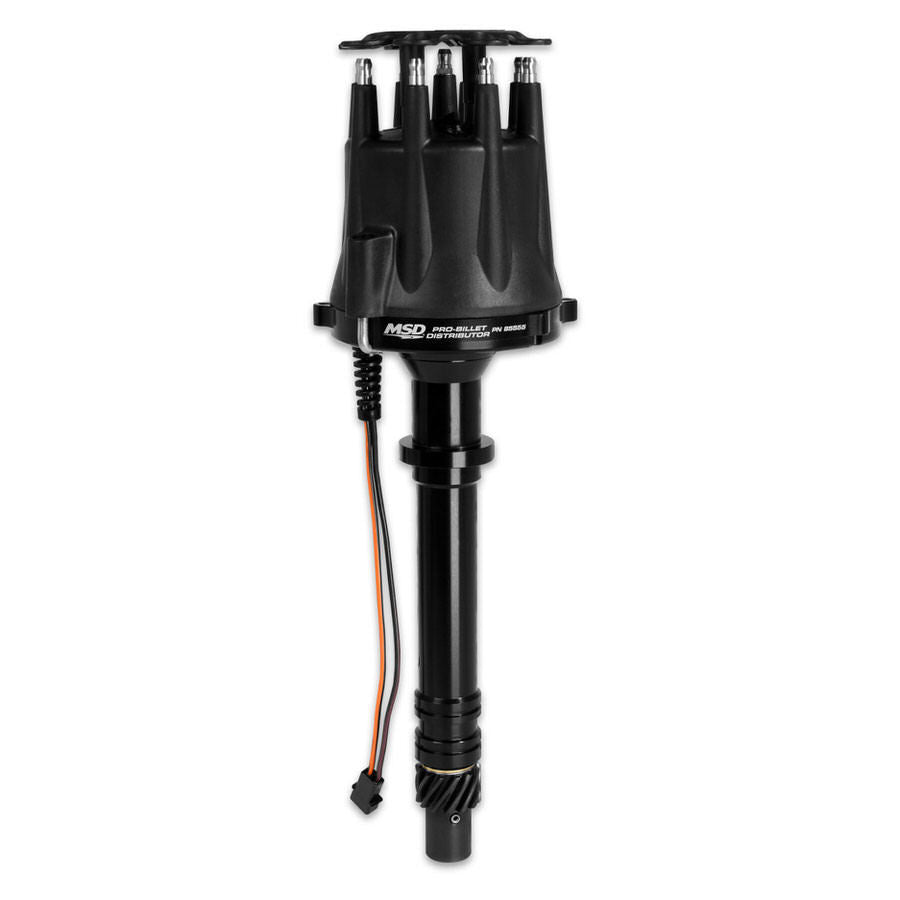 MSD Chevy V8 Pro-Billet Distributor - Black