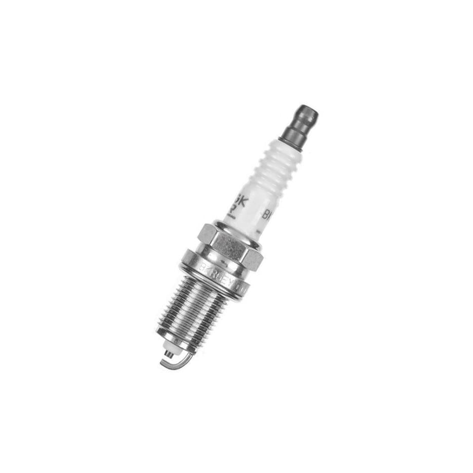 NGK V-Power Spark Plug 14 mm Thread 0.749 in Reach Gasket Seat - Stock Number 3696
