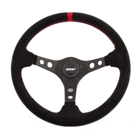 Grant Suede Series Steering Wheel - 13.75 in Diameter